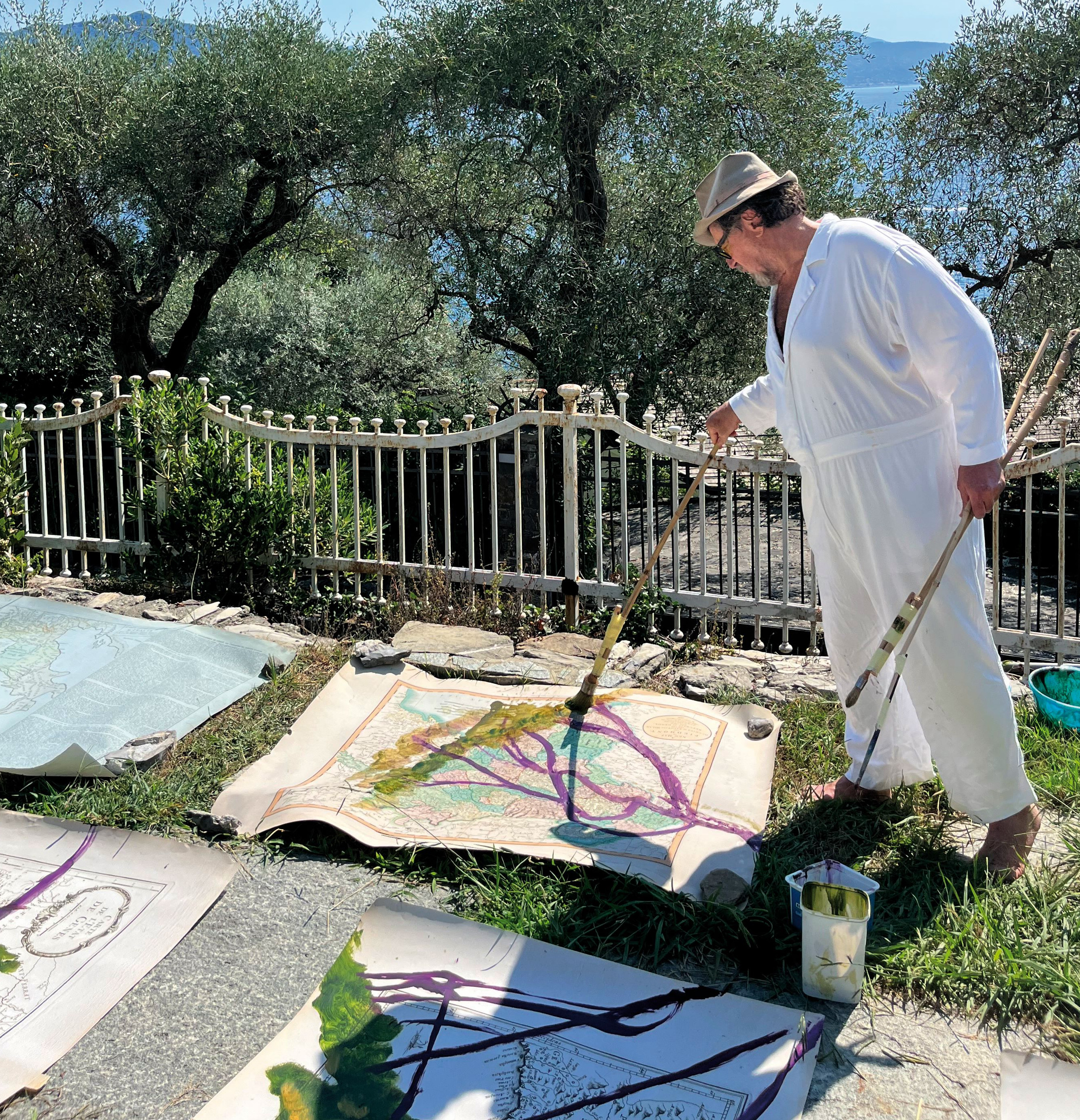 'Julian Schnabel and Italy' highlights the American artist's enduring passion for Italy
